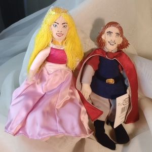 🏰AURORA SLEEPING BEAUTY & PRINCE PHILLIP🏰NWT RETIRED